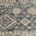 thumbnail image 6 of Loomaknoti Mendez Alarikah 6' x 9' Blue Oriental Indoor Area Rug, 6 of 7