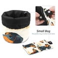 thumbnail image 4 of PhooArto Large Barrel Drawstring Makeup Bag, Dachshund Dogs Travel Cosmetic Bag Portable Make Up Organizer Bag, 4 of 6