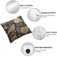 thumbnail image 4 of JRXY  Throw Pillow Cover Vintage Bird Birds Singing On The Branch with Flower Butterflies Cute Animal Square Pillow Case Cushion Cover for Home Car Decorative 2pc White, 4 of 6