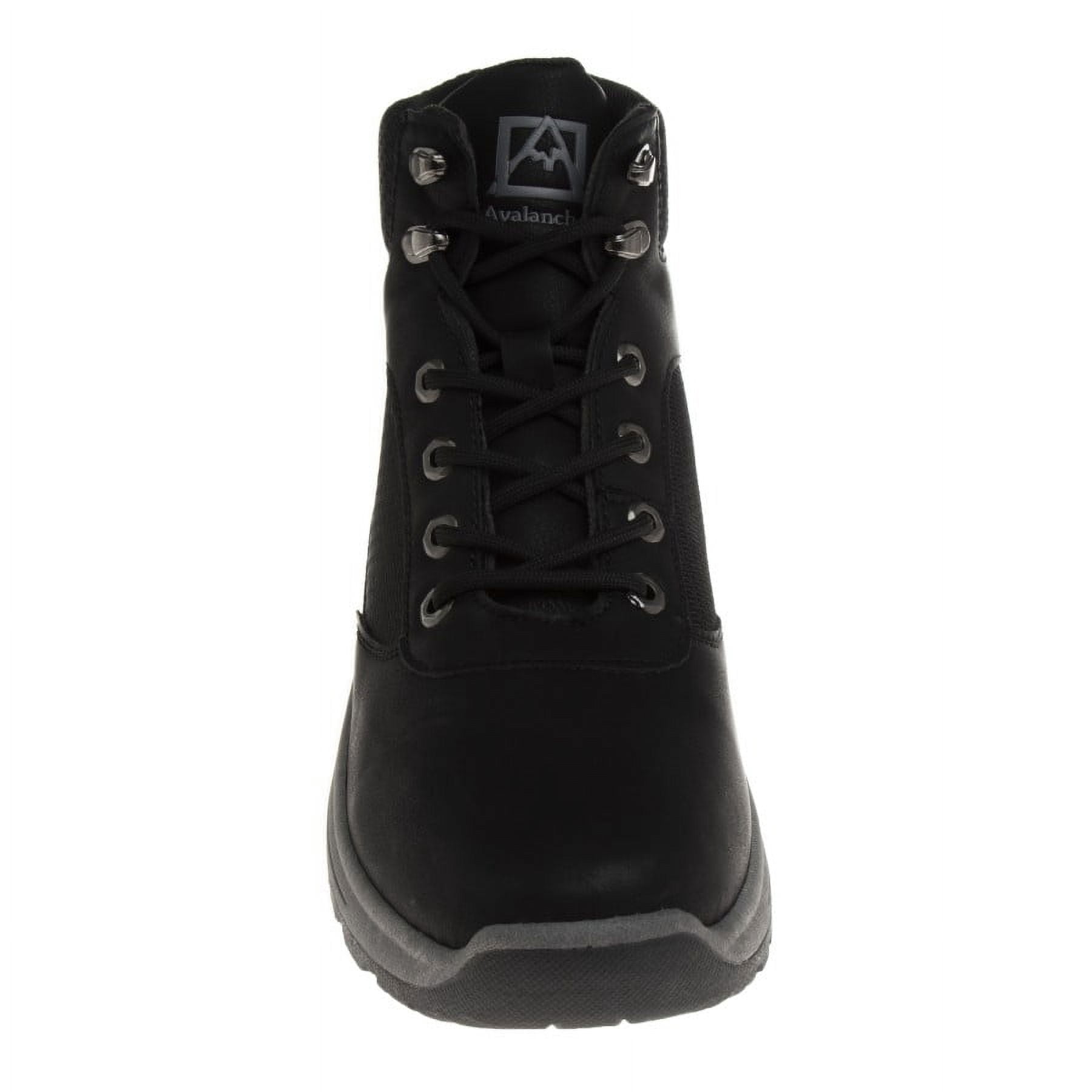 Avalanche Men's Casual Boots - Black, Size: 10.5