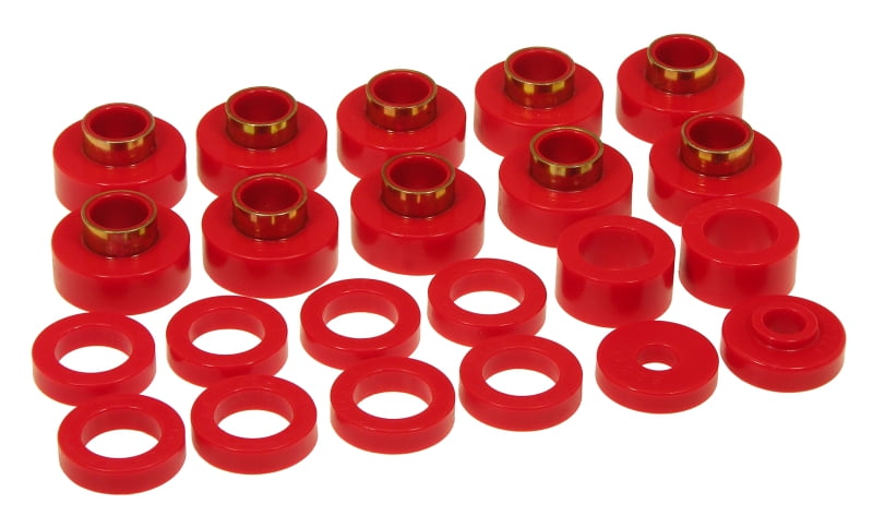 PROTHANE 76-86 CJ5 CJ7 CJ8 6cyl Motor Trans Mounts w/ Torque Arm Bushing Kit RED PROTHANE 76-86 CJ5 CJ7 CJ8 6cyl Motor Trans Mounts w/ Torque Arm Bushing Kit RED