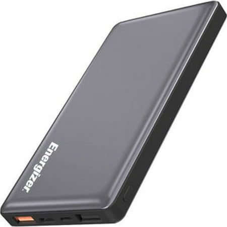 Energizer - Ultimate Lithium 10,000mAh 18W Fast Charge Portable Charger/Power Bank QC 3.0 & PD 3.0 for Apple, Android & USB Devices - Gray