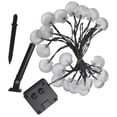 thumbnail image 1 of Guirnalda de luces solares Dinheiro de 30 LED y 21 pies para jardín, patio, porche, boda y fiesta, 1 of 5