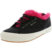 Superga 2750 Nylfurw Black / Pink Multicolor Ankle-High Sneaker - 8.5M 7M