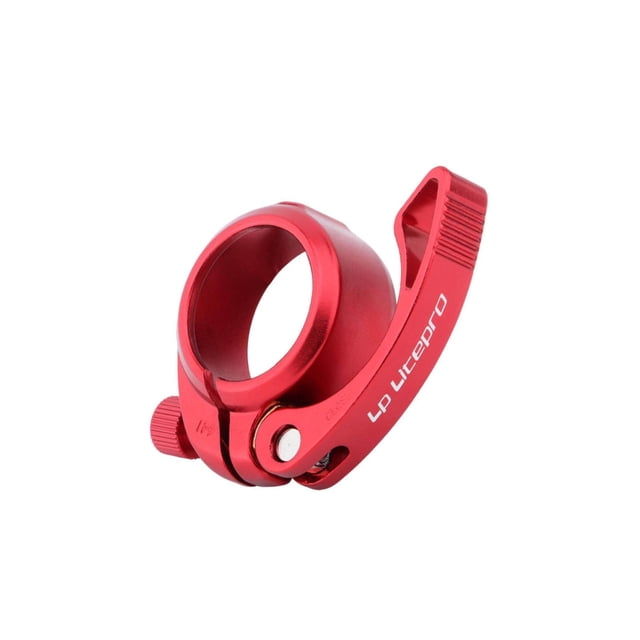 Xingzhi Pince de Selle de Vélo pour Vélo Pliant Rouge
