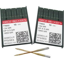 Teamwork GROZ-BECKERT Needle in -20 Groz Beckert 134MR 1955MR DPX5MR Long-Arm Quilting Machine Needles (20PCS Groz-Beckert-134MR 16/100)