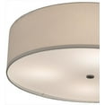 thumbnail image 7 of Meyda Tiffany 189909 Cilindro 4 Light 30" Wide Flush Mount Drum Ceiling Fixture - Nickel, 7 of 7