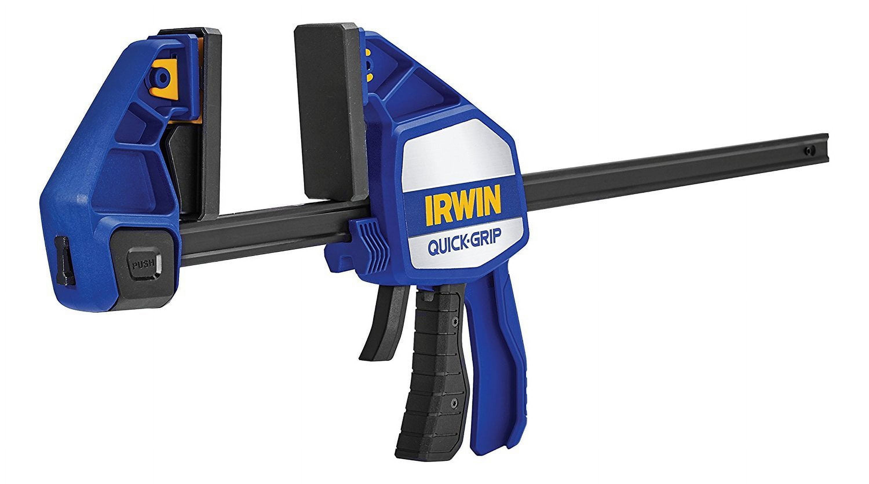Irwin Quick-Grip XP600 18 in. x 3.75 in. D Resin Bar Clamp 600 lb. 1 pc.