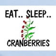 thumbnail image 2 of CafePress - Eat ... Sleep ... CRANBERRIES Infant Bodysuit - Baby Light Bodysuit, Size Newborn - 24 Months, 2 of 4
