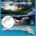 thumbnail image 5 of 1 Pair Front Left Right Bumper Grille Grill Trim Bumper Lower Grille Trim Cover 1117303113,511173031, 5 of 5