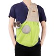 thumbnail image 2 of Dogs and Cats Outing Backpack Canvas Travel Bag,Green, 2 of 5