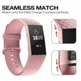 thumbnail image 2 of adepoy Compatible with Fitbit Charge 3 Bands for Women Men Large Small, Adjustable Replacement Wristbands for Fitbit Charge 3 and Fitbit Charge 3 SE, 3 Pack, 2 of 7