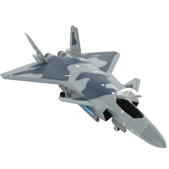 20.3cm Diecast Alloy 1/100 Scale Chinese Air Force Chengdu J-20 Fighter Finished Model Toy Gift TAPDRA Spare Part