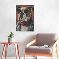 thumbnail image 6 of 16x24 inch Canvas Frameless Painting Sunglasses Jacket Dog,Home Bedroom Decor Accessory,Funny Sunglasses Jacket Dog Modern Style Paintings Prints,Gift For Sunglasses Lovers,Bedroom,Man Cave, 6 of 6