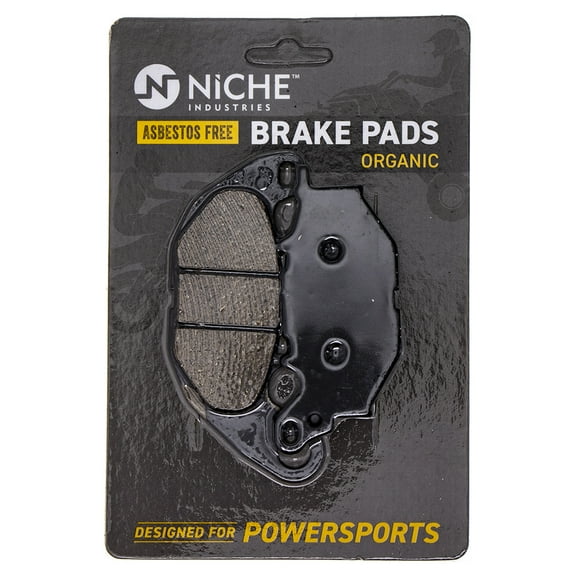 Niche Front Brake Pad Set for Yamaha YZF R3 Organic Motorcycle 519-KPA2588D
