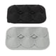 thumbnail image 5 of Molde de hielo de whisky Amonsee de Silicona de Grado Alimenticio Negro Gris 2pcs 30ml, 5 of 8