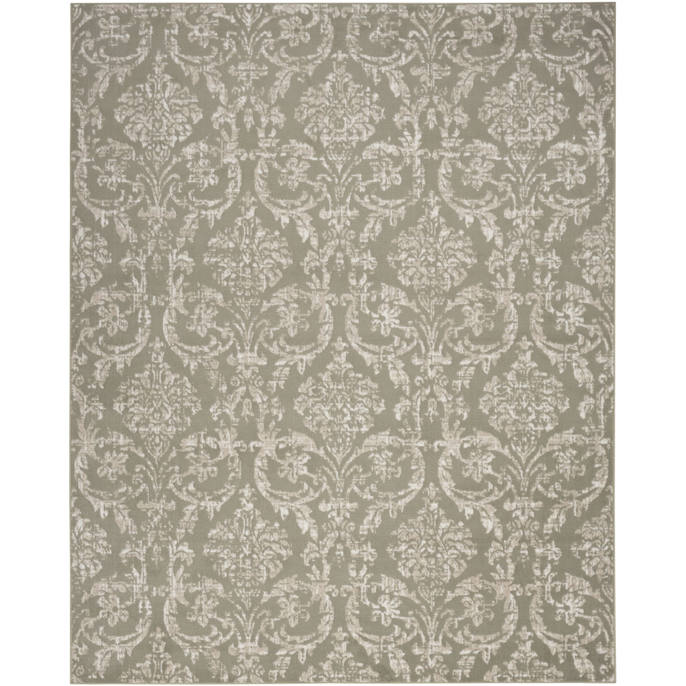 Nourison Jubilant 4' x 6' Olive Vintage Indoor Rug