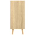 thumbnail image 2 of vidaXL Sideboard Sonoma Oak 90x30x72 cm Engineered Wood, 2 of 5