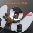 thumbnail image 2 of Paletas traseras para mando PS5 GMVOX Plug and Play, color negro, 2 of 7