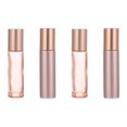 thumbnail image 1 of Essential Oil Roller Bottles Glass Rose Gold Travel Aromatherapy Use 12Set, 1 of 9