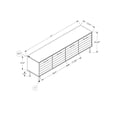 thumbnail image 2 of Monarch Tv Stand, 72 Inch, Console, Media Entertainment Center, 2 of 2