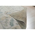 thumbnail image 5 of EORC MT342IV9X12 Hand-Knotted Natural Silk Natural Silk Oushak Rug, 9' x 12', Ivory/Vintage Pink Area Rug, 5 of 5