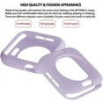 thumbnail image 2 of for Apple Watch Case 40mm Series 6/5/4/SE Soft Flexible TPU Thin Lightweight Protective Bumper for iWatch [No Screen] - Lavender, 2 of 5