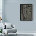 thumbnail image 3 of Trademark Fine Art 'Blueprint Map New York' Canvas Art by Sue Schlabach, 3 of 3