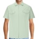 thumbnail image 1 of Camisas de Manga Larga para Hombres Color Sólido Hueco Fuera de Poliéster, Casual Turndown Collar Blusa para Al Aire Libre, Diario Y Uso de la Moda, 1 of 5