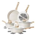 thumbnail image 1 of twisto 5 Pieces Stone Coating Cookware Set Easy to Clean Granite Cookware Set Uniform Heating Induction Pots and Pans, 1 of 9