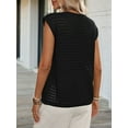 thumbnail image 6 of Womens Tie Crochet Shrug Short Sleeve Open Front Knit Cropped Cardigan Sweaters Cover Up, 6 of 7