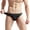 Black, variant on Men's Bikini Brief Men's Underwear Fit Translucent Ice Silk Low Waist Buckle G String Pants T Pants,Navy One Size