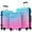 Blue & Red, variant on Euroco Hardshell 3 Piece Luggage Sets, Gradient Color Expandable Suitcase Set with TSA Lock and Spinner Wheels,Lightweight Durable Travel Luggage Set for Family Trip(20"/24"/28"),Purple & Pink