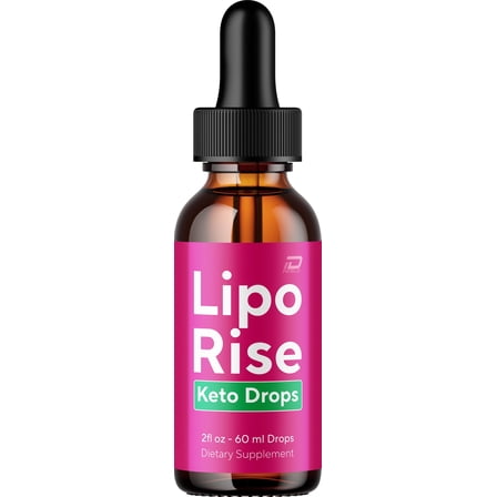 Lipo Rise Liquid Drops – LipoRise Natural Blend Healthy Organic Support, 1 Pack, 1 Month Supply