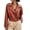 Brown, variant on Rexolia Women's Synthetic Leather Moto Jacket Cropped Zip Up Vintage Biker Coat Black L