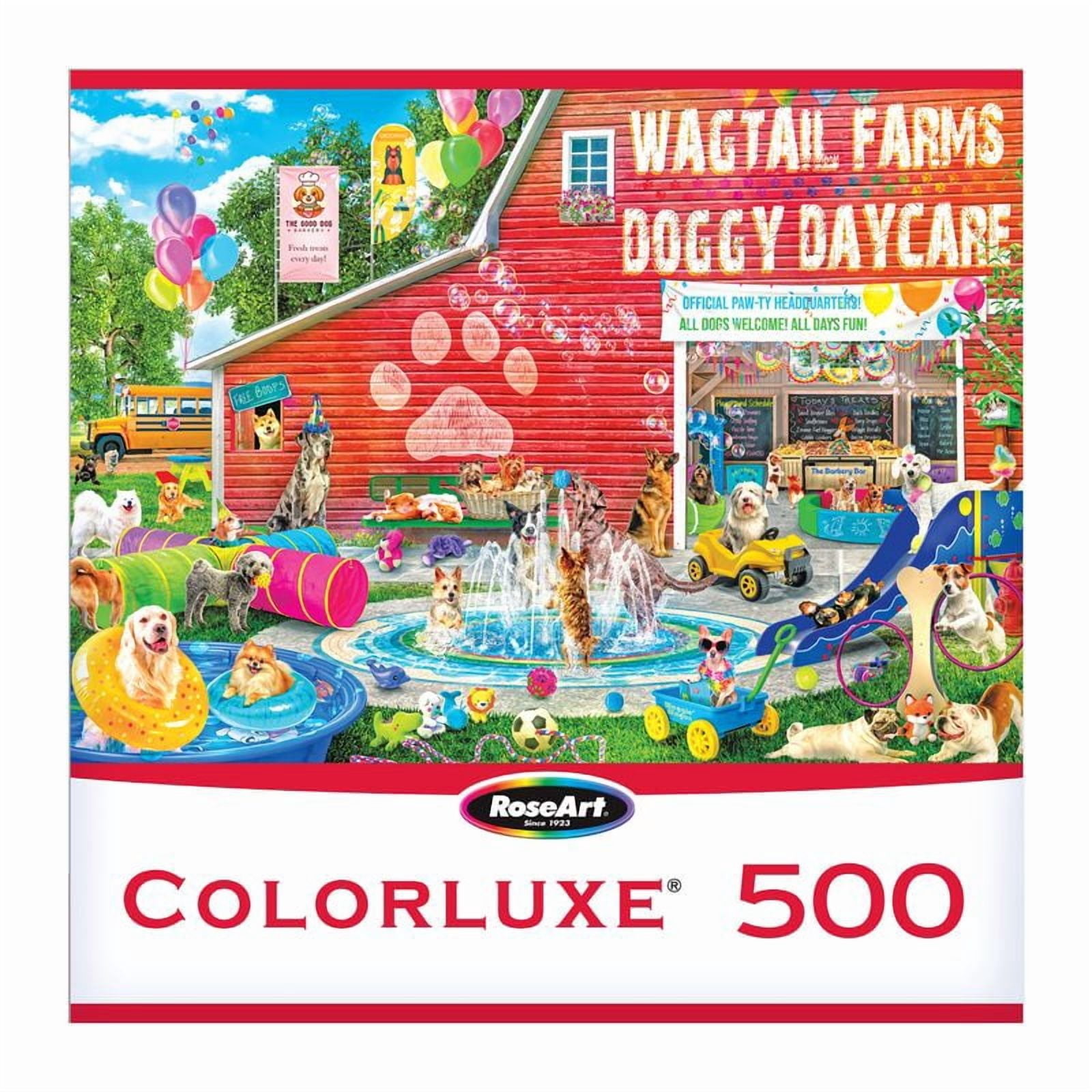 COLORLUXE 500PC WAGTAIL FARMS DOGGY DAYCARE