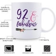 thumbnail image 2 of 92nd Birthday Gifts for Women - 1931 Birthday Gifts for Women, 92 Years Old Birthday Gifts Coffee Mug for Mom, Wife, Friend, Sister, Her, Colleague, Coworker - 11oz, 2 of 6