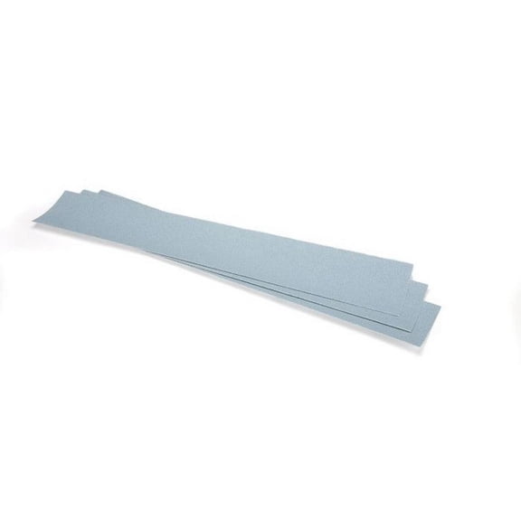 Mirka 22-364-080 22364080 22 Series Semi-Open Coated File Sheet, 2-3/4 in W x 16-1/2 in L, P80 Grit Blue