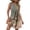 Army Green, variant on WTOBBY Women's Fashion Casual Printed V-Neck Button Vest Sleeveless Dress with Pocket, Floral Print Design for Summer Outfits, Perfect for Beach and Holiday Vacations,Army Green L