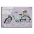 thumbnail image 1 of Epic Art 'Bicycle in Lavender' by Lori Deiter Acrylic Glass Wall Art, 36"x24", 1 of 8