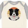 thumbnail image 4 of Inktastic Border Collie Cute Dog Boys or Girls Long Sleeve Baby Bodysuit, 4 of 5