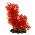 thumbnail image 1 of Unique Bargains 1 Pcs Aquarium Plants Decorations Artificial Aquatic Plant Red 6.3", 1 of 7
