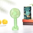 thumbnail image 4 of ICQOVD Desktop Portable Fans Desk Small Desktop Fan Strong Airflow Hands-Free Cooling for Summer Outdoor Work, 4 of 7