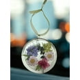 thumbnail image 3 of Handmade Pressed Flower Resin Suncatcher | Michelle Marie Boutique, 3 of 7
