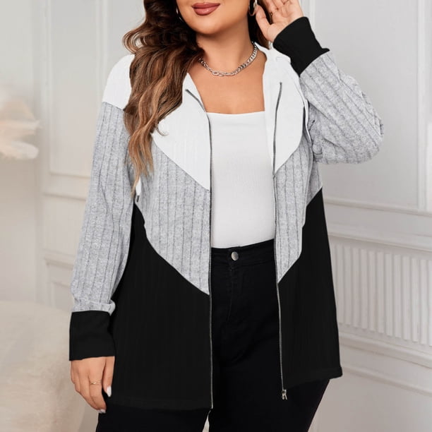 Chaquetas y abrigos casuales sin capucha de manga larga para mujer, cárdigan holgado informal a rayas de gran tamaño, chaqueta de manga larga, blusa para mujer