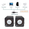 thumbnail image 5 of Manhattan 161435 2.0 Speaker System - 6 W RMS - Black - 90 Hz - 20 kHz - USB, 5 of 5