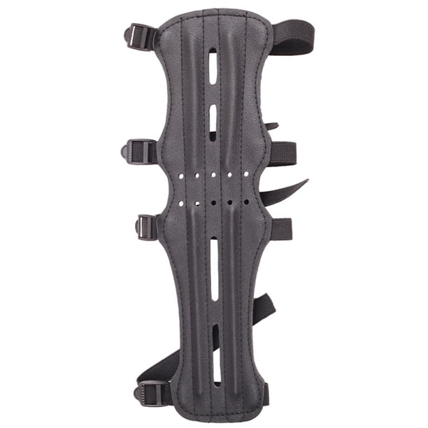 JShteea Protector Brazo Tiro Con Cuero Protector Muñeca Antebrazo Ajustable Correa Segura