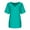 Green, variant on JGGSPWM Women's Scrub Tops V Neck Short Sleeve Tees with 4 Pockets Blouse Professional Medical Workwear T-shirts Working Uniform Solid Butto Up Gray XL
