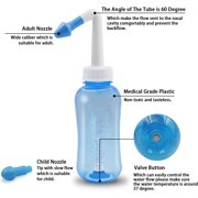 Nose Cleaner Neti Pot for Adult Nasal Wash 300 ML Netty Bottle for Nasal Flush Wash for Sinus Adult Kids