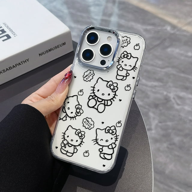 Fashion Hello Kitty Phone Case For Google Pixel 10 9 8 7 8A 9A XL Pro 4G 5G Transparent Soft Silicone TPU Back Cover